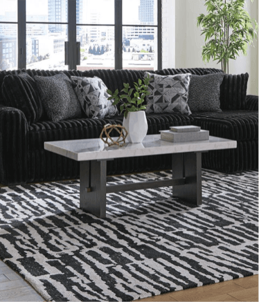 Ashley Midnight-Madness 2-Piece Sectional Sofa with Right Chaise